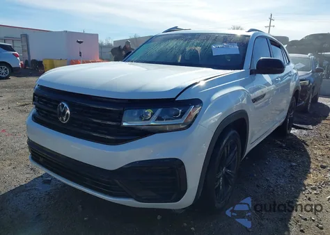 2023 Volkswagen Atlas Cross Sport 3.6L V6 Sel/3.6L V6 Sel R-Line Black z USA, uszkodzony, nr VIN 1V2SE2CA3PC229015